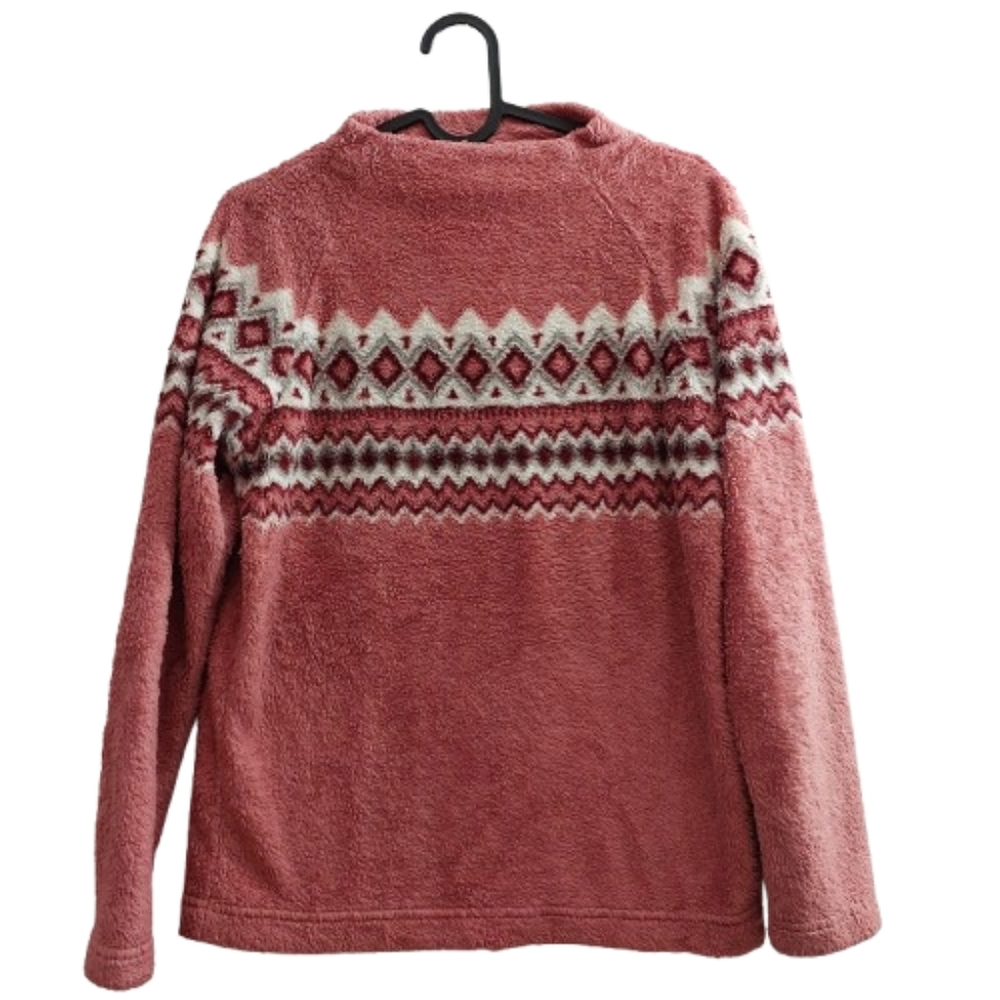 Uniqlo Pink Fleece Sweater Size S